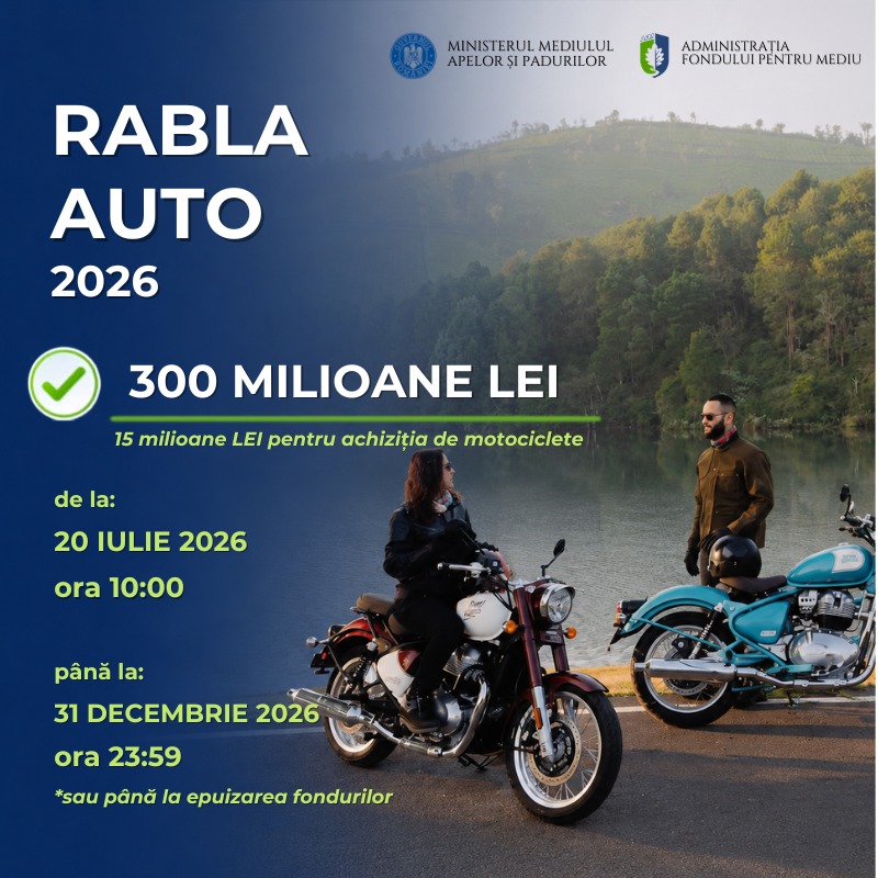 Anul acesta, ia-ți motocicletă nouă Royal Enfield prin programul Rabla 2026