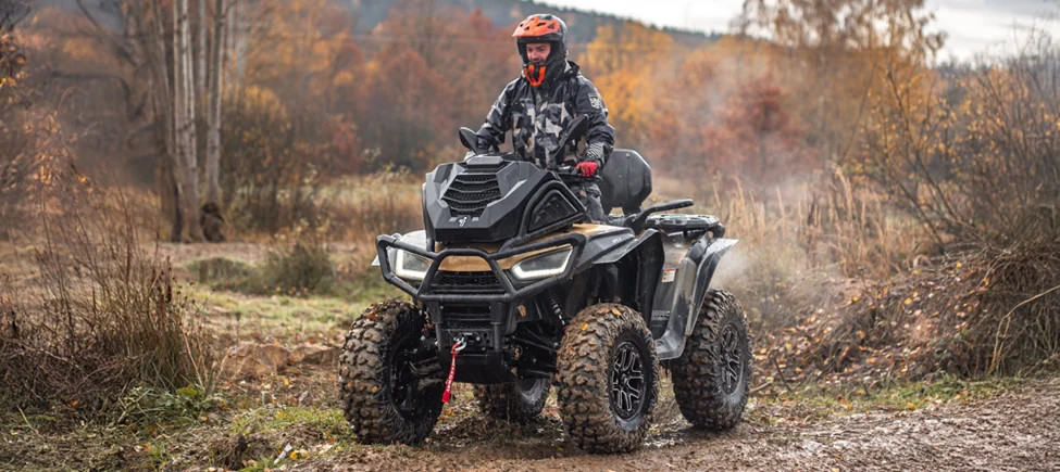 Segway AT10 WL MUD în noroi