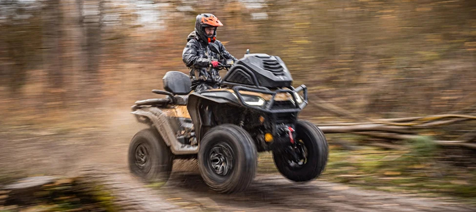 Segway AT10 WL MUD în acțiune